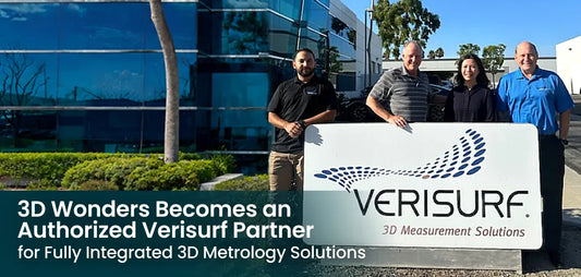 3D Wonders Becomes an Authorized Verisurf Partner for Fully Integrated 3D Metrology Solutions