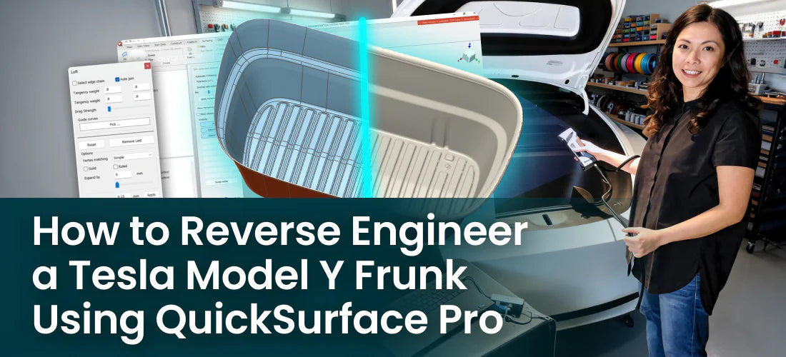 Reverse Engineering a Tesla Model Y Frunk: My Professional Scan-to-CAD Workflow