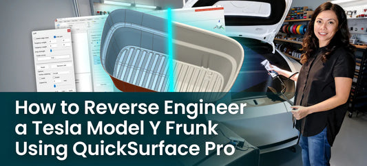 Reverse Engineering a Tesla Model Y Frunk: My Professional Scan-to-CAD Workflow