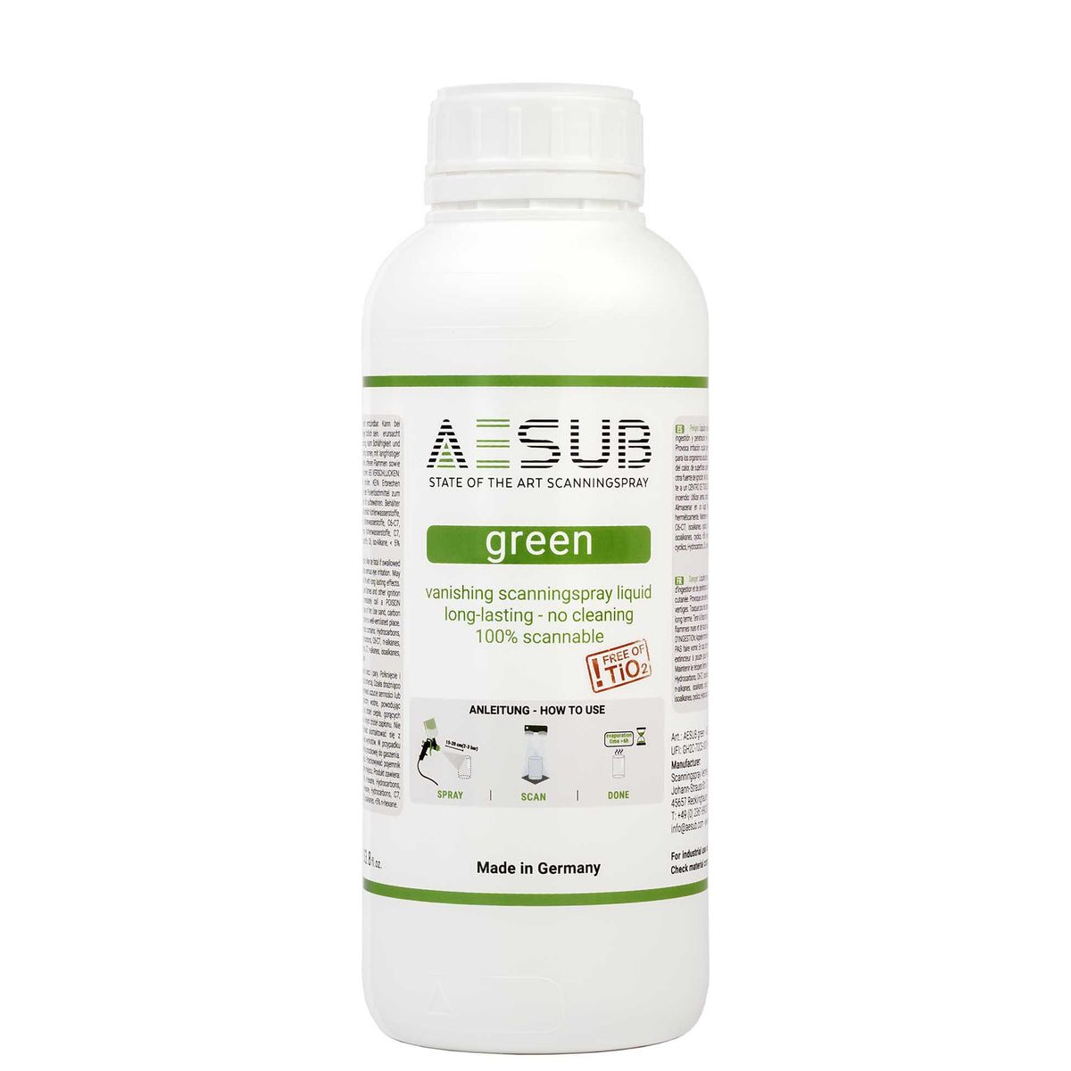 AESUB 3D Scanning Sprays