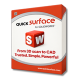 Quicksurface for Solidworks (Mesh2Surface)