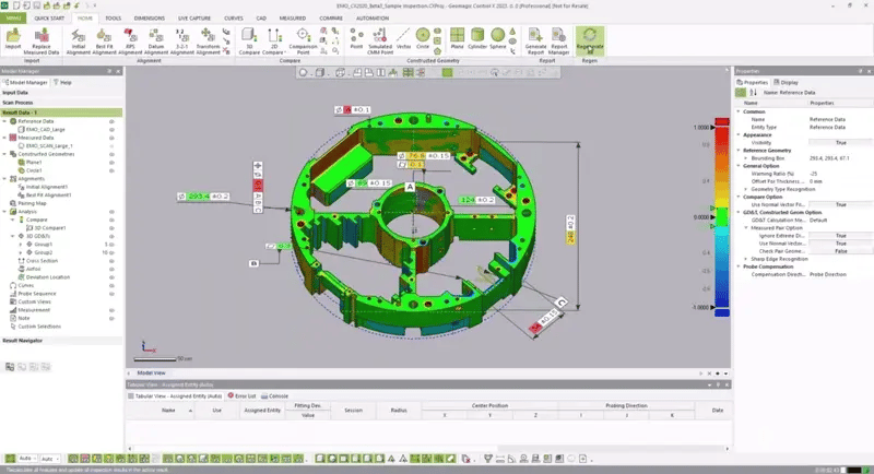 Geomagic Control X Inspection
